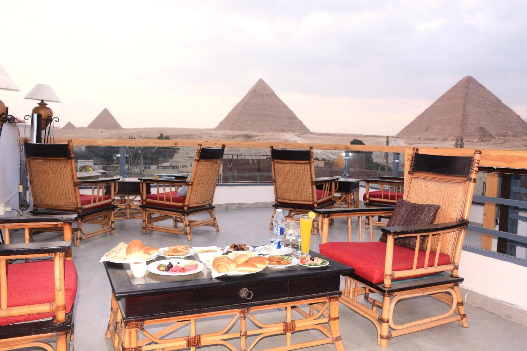 Nun Pyramids Hotel Kafrat al Jabal Exterior foto